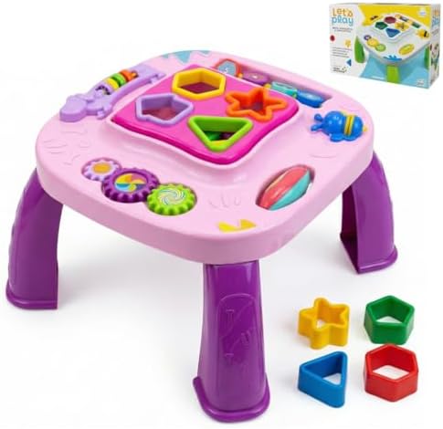 Mesa Infantil Didática Divertida Brinquedo Crianças Educacional B...