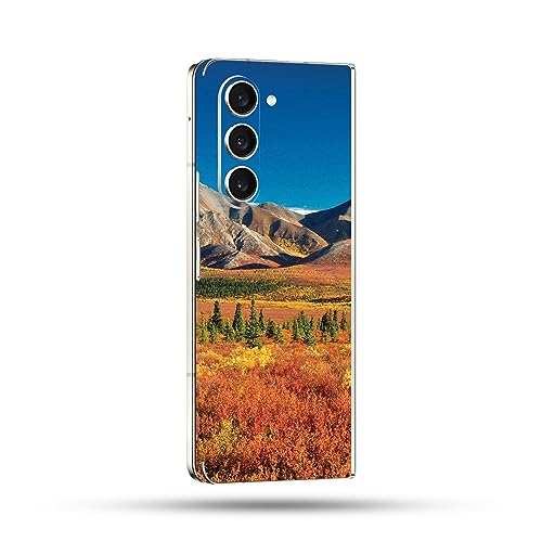 Image of MightySkins Skin Compatible With Samsung Galaxy Z Fold 5 Full Wrap - Denali Dreams | Protective, Durable, and Unique Vinyl Decal wrap cover | Easy To Apply, Remove, and Change Styles | Made in the USA