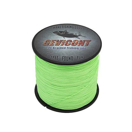 GEVICONT Braided Line High Performance PE Super Line 100% Pe Test 4X Strands 100M/109Yards 10lb to 100lb Multiple Colors for Saltwater & Freshwater Fishing
