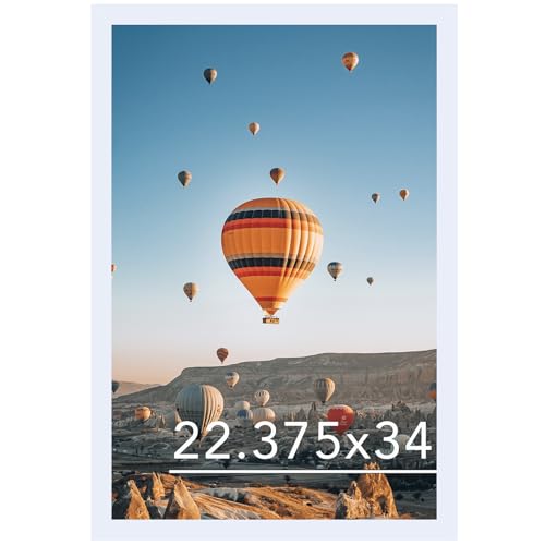 JCJMY 22.375x34 White Poster Frame