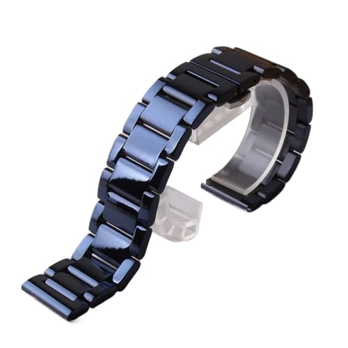 Bracelet montre acier inoxydable bleu pour costume et bureau