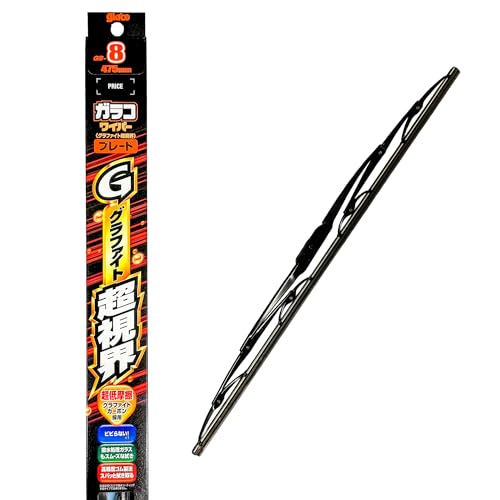 �\�t�g99(SOFT99) glaco(�K���R) ���C�p�[�u���[�h �K���R���C�p�[ �O���t�@�C�g�����E�u���[�h GB�[8 �����ԗp���C�p�[ ����475mm �S����6mm �p�^/U�N���b�v �����E 04808