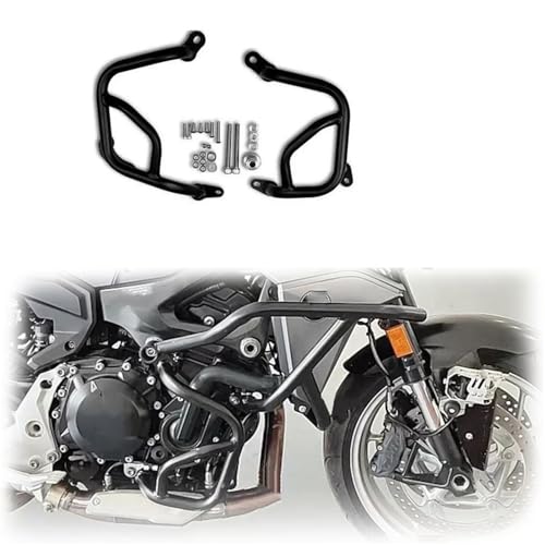 �t���[���o���p�[ �o�C�N�ی�o�[ �I�[�g�o�C�����N���b�V���o�[�K�[�h�ی� F900R F900XR F 900R 900XR F900 R XR 900 2020-2021�p(Black)