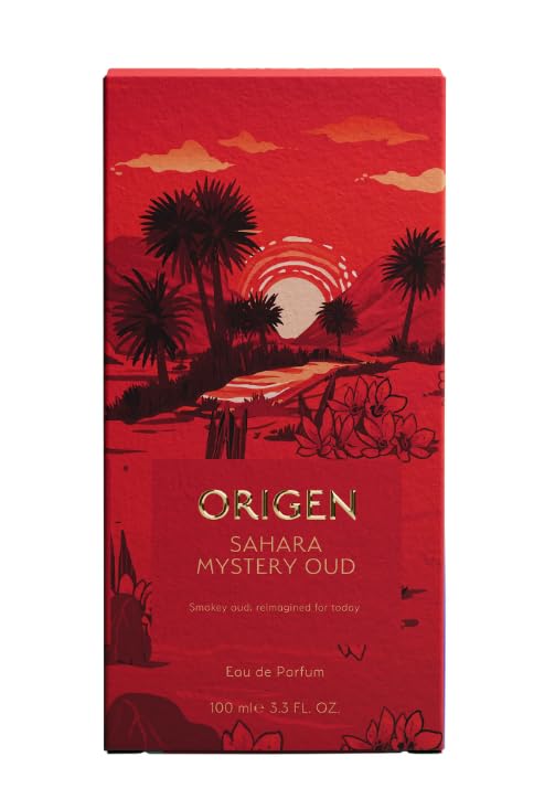 O'rigen Sahara Mystery Oud Eau de Parfum, a Deep and Warm Amber Woody Fragrance for Women, 3.3 oz - Image 2