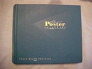 Hardcover 1987 Hb book, THE POSTER CATALOGUE, BRUCE MCGRAW GRAPHICS Book