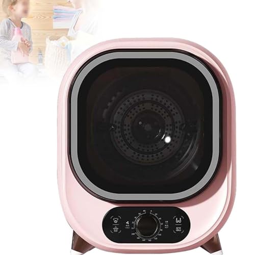 Tumble Dryer,Small Condenser Tumble Dryer, 5kg Capacity Compact Portable Tumble Dryer, Small Condenser Dryer, Mini Spin Dryer with 0.8kg Load Capacity, for Apartments and Rvs,A-110