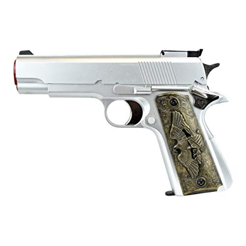 HFC Pistola Tipo Colt de Gas Calibre 6mm - Plata - Energía 0.4