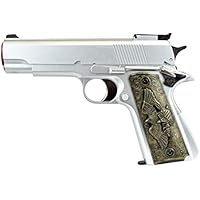 HFC Pistola Tipo Colt de Gas Calibre 6mm - Plata - Energía 0.4