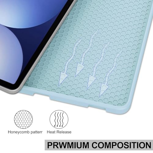Image of Keyboard Case for Samsung Galaxy Tab S10 Ultra /S9 Ultra /S8 Ultra 14.6inch, Magentic Protective Cover with S-Pen Holder, Detachable Wireless Bluetooth Keyboard, Blue