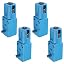 4pcs blue metal TT