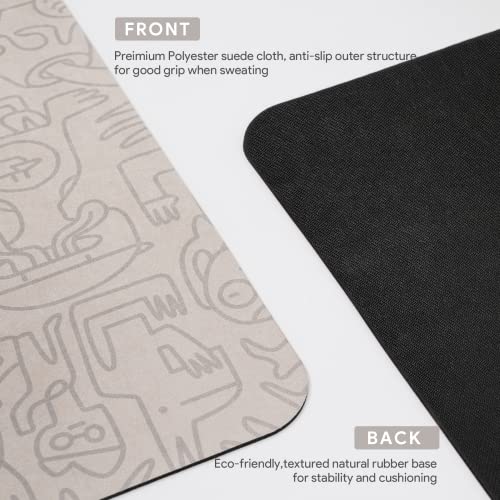 Wegym Women's Yoga Mat 4 Mm Large Exercise Mat For Home Workout Hot Yoga Pilates Graffiti… #TOP2