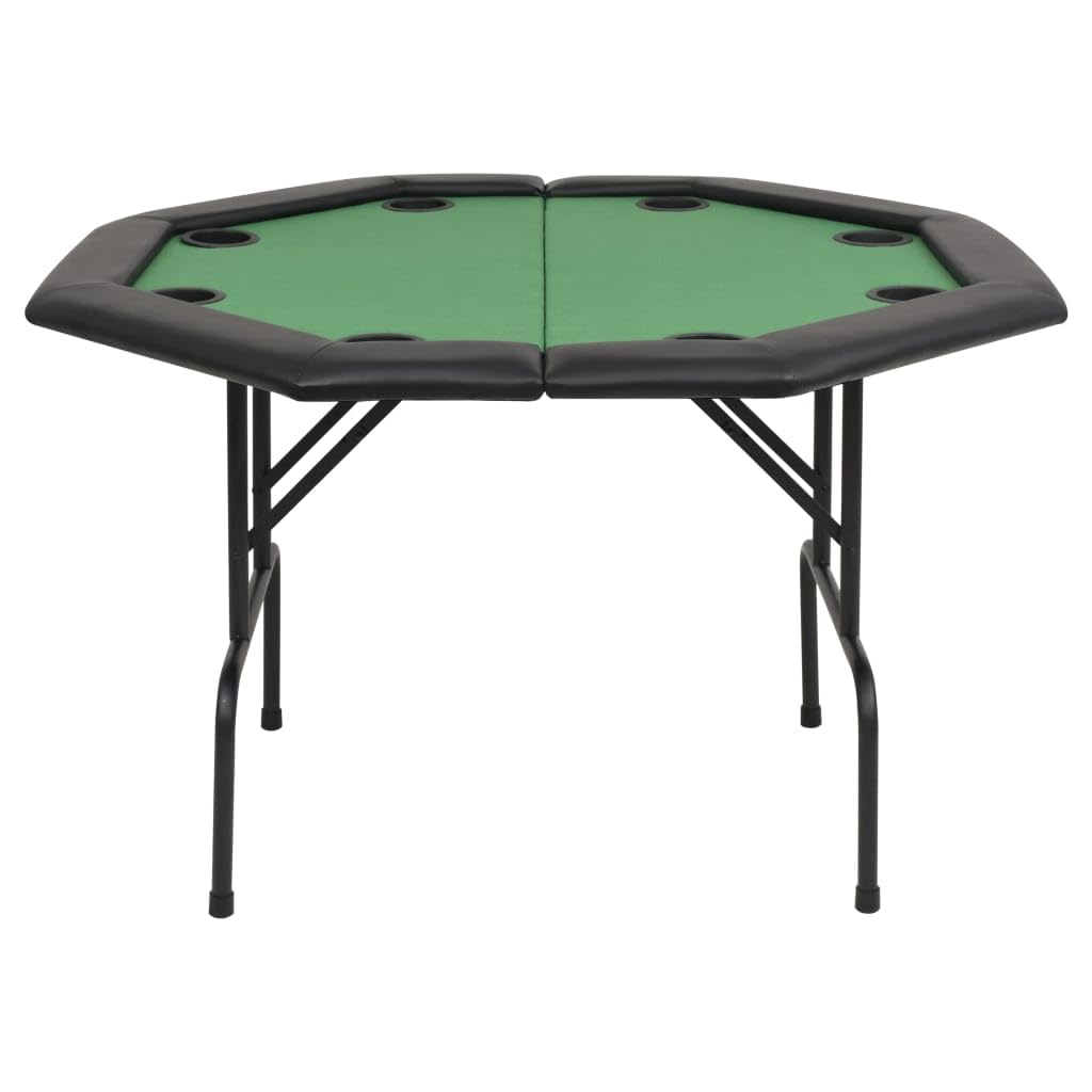 Générique Table de Poker Pliable pour 8 Joueurs 2 Plis Octogonale Vert,Meubles,Tables,Tables de Poker & de Jeux,Vert,19.16 KG,80211