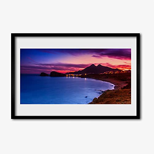 Cadre en MDF 60x40 cm l'élégance de la photo paysage Tulup