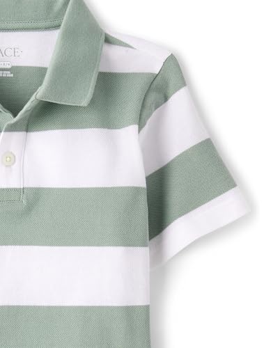 Image of The Children's Place Boys' Uniform Short Sleeve Pique Polo