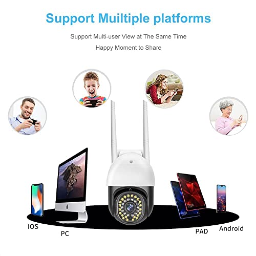 Image of TP PLUS 3MP WiFi Light Bulb Camera for Home Ind (Black Dome)