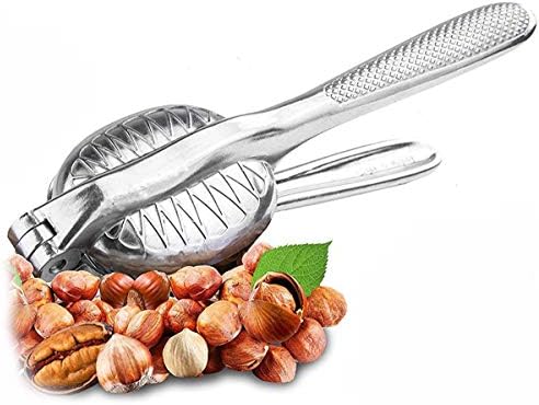 Magic Nutcracker Tool Works in Seconds. No Mess. Works on Walnuts, Almonds, Pecans, Hazelnuts. Great to Use As a Lemon Lime Squeezer.