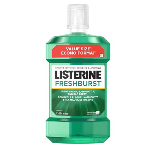 Listerine Fresh Burst Rince-bouche antiseptique huiles essentielles 1,5 L