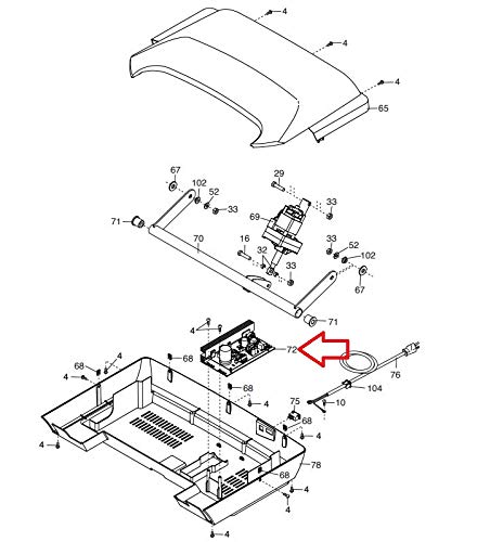 Icon Health & Fitness, Inc. Lower Motor Controller Board MC1618DLS 398078 Works with NordicTrack Proform Treadmill
