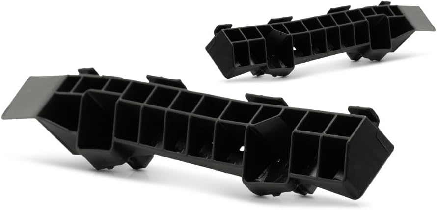 For Subaru Forester 2014 2015 2016 2017 2018 Bumper Cover Bracket Driver and Passenger Side | Pair | Front | Outer | Polyoxymethylene Plastic | Replacement For SU1032100, SU1033100 | 57707SG030, 61534
