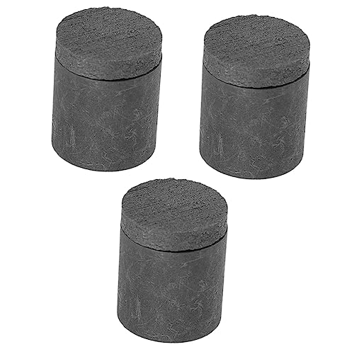 Operitacx 3pcs Convenient Smelting Tool Sturdy Graphite Crucible for High-Temp Alloys
