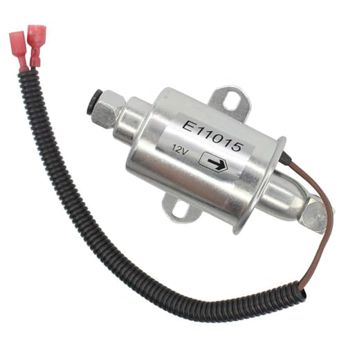 WDPART E11015 Electric Fuel Pump for Onan 5500 5.5KW Gas Generators Replaces 149-2620 A047N929 A029F887 A064S965 GMB 596-1160 Herko RV008 Fits Marquis Gold 5500 & HGJAA-HGJAF Models