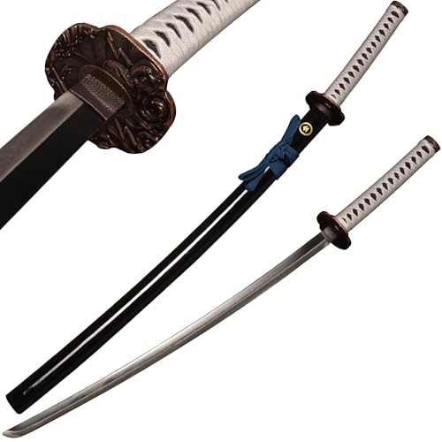 ShangYaSM Sword from The Ghost of Tsushima, Jing Jing Ren Sword, Carbon Steel, 40.16 inches