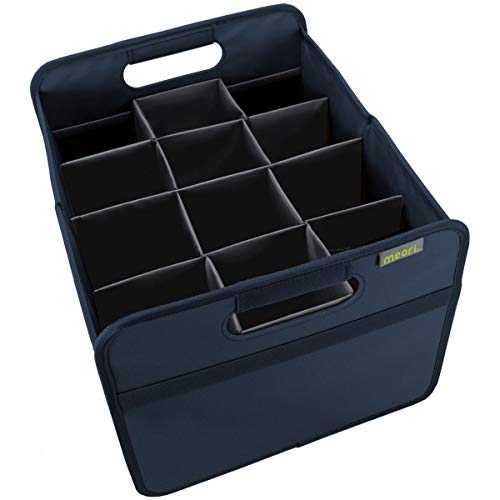 meori 12 Bottle Wine Carrier, Padded Wine Bottle Storage Box, Collapsible Liquor Bottle Tote for 12 Glass Bottles