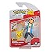 Pokemon Personaggi Ash & Pikachu – 11 cm- Giochi Pokemon Nuovo 2022 – Figurine Pokemon Action Figure - Licenza Ufficiale Pokemon Giocattoli
