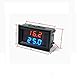 Taikuwu DC4-28V Dual Display-Digital-Thermometer mit NTC Wasserdichtem Metallfühler-Temperatursensor Rot/Blau