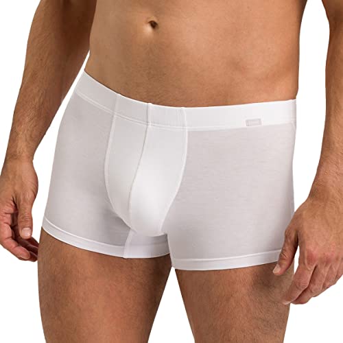 HANRO Men's Cotton Essentials 2-Pack Boxer Brief with Covered Waistband2