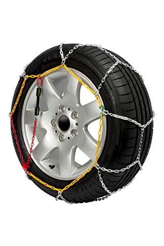 Satz von 2 x 9mm Metall-Schneeketten Größe 130 mit automatischem Spanner von Goodyear – Ansicht 4