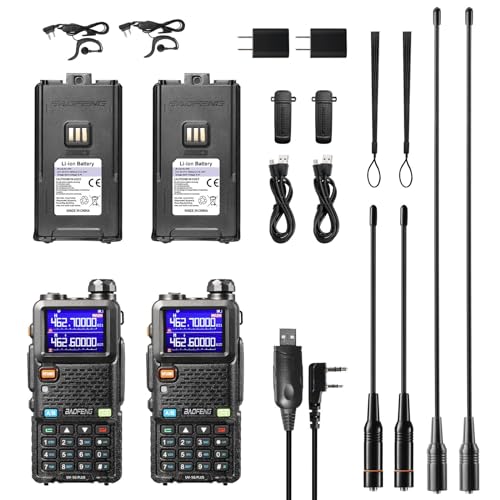 Baofeng [Chirp Compatible] Baofeng Uv-5G Plus Gmrs Handheld Radio thumb #6