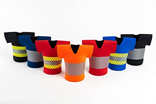 Fenomed Getränkeweste mit Klettflausch (Made in Germany) Bierweste (THW) Cover