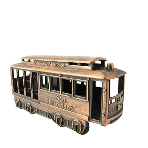 Treasure Gurus 1:48 Scale O Gauge Model Train Accessory Mini Trolley/Cable Car Pencil Sharpener Cover