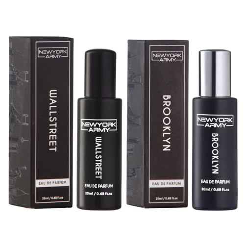 Image of Perfume for Man - Wallstreet 20ml & Brooklyn 20ml | Eau de Parfum Men | Seduction Perfume for Men | Premium Parfum for Man | Mens Gift