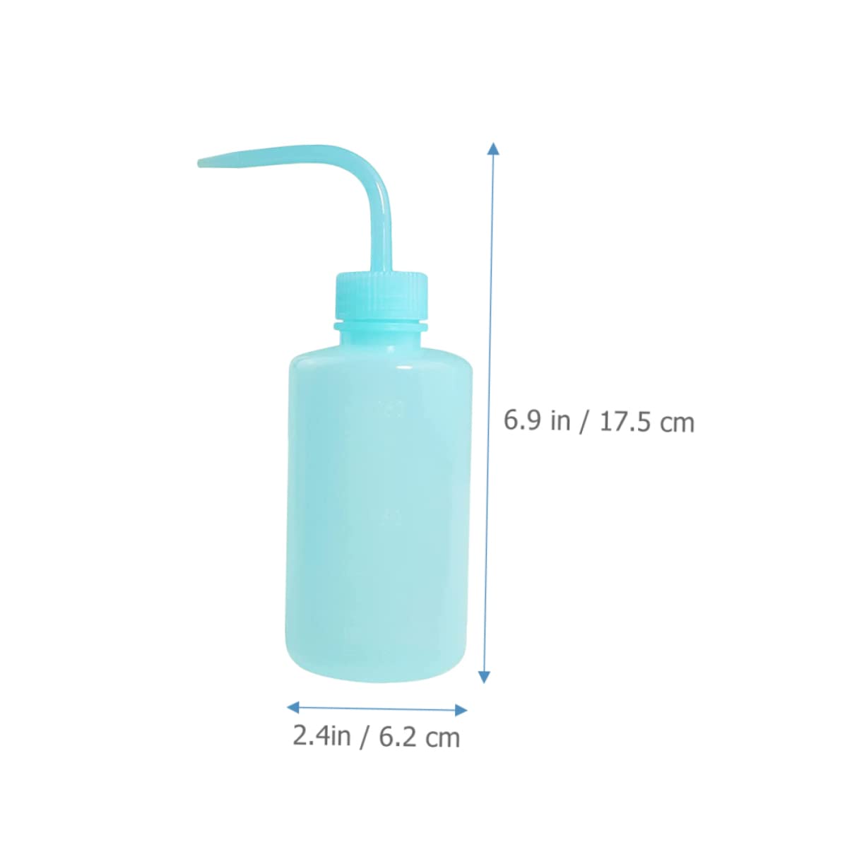 Healeved 250ml Multipurpose Squirt Bottle Lash Rinse Water Squeeze Misting Spray for Hair Plant Watering