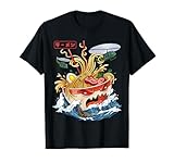 Great Ramen of Kanagawa Japanese Food Kaiju Kawaii Ramen T-Shirt