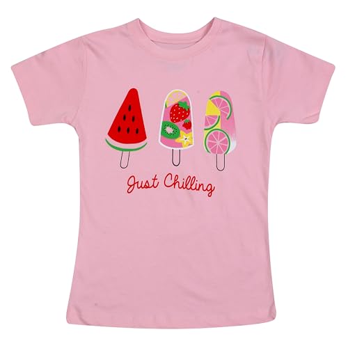 Image of NammaBaby Girl's Soft Cotton Night Suit (Printed T-Shirt & Pant Set /Girls Night Dress /Nightwear) Pack of 1
