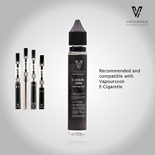 Vapoursson 30ml Toffee E Liquid 0mg, Neue Shortfill Flaschen, Premium Qualitatsformel nur mit hochwertigen Zutaten… – Bild 4