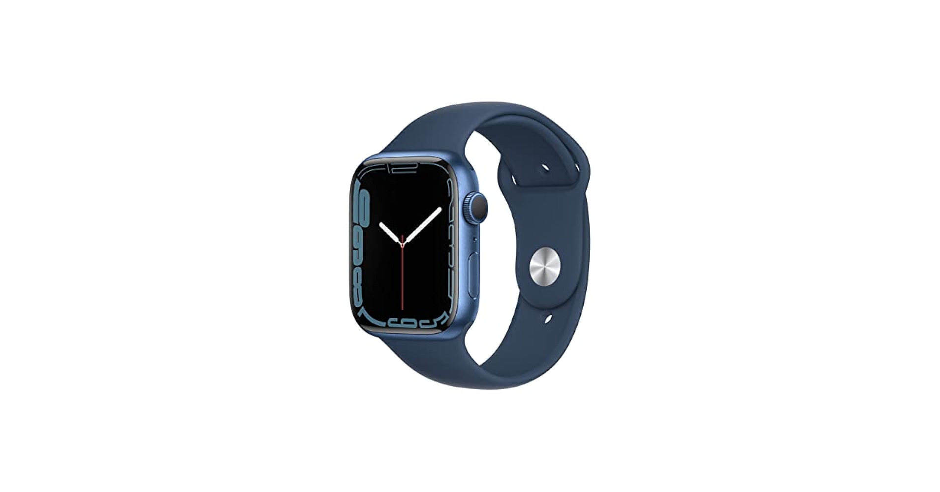 Amazon.com: Apple Watch Series 7 (GPS, 45MM) - Blue Aluminum