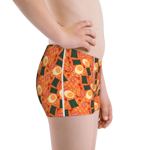 Boys' Cotton Boxer Brief Soft Underwear-Ramen Noodle Soup2