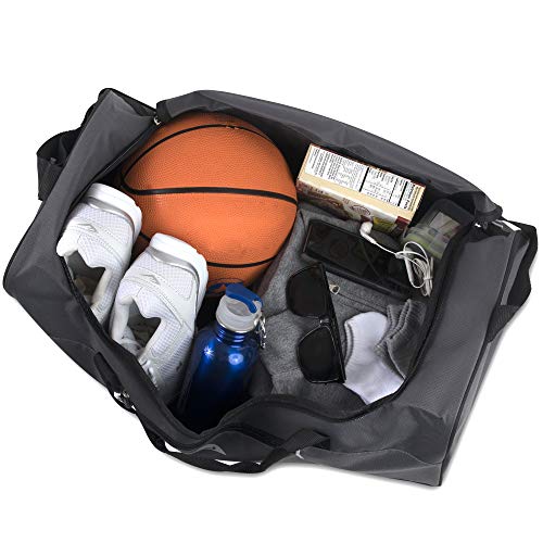 Image of Lightweight Canvas Duffle Bags for Men & Women For Traveling, the Gym, and as Sports Equipment Bag /Organizer