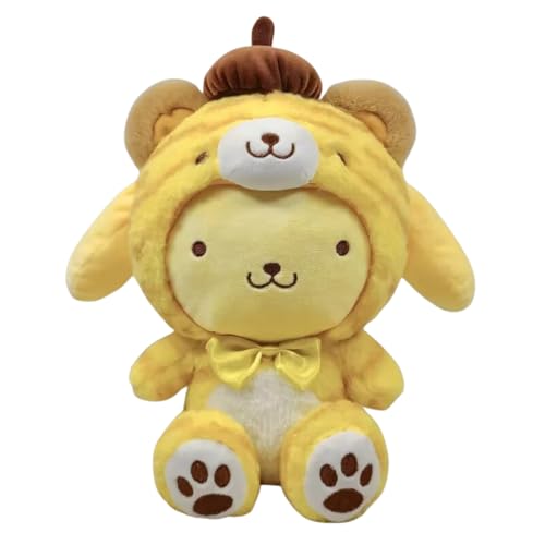 Stuffed Animal Pluch Toys Hello Kitty And Friends Gifts (Yellow)