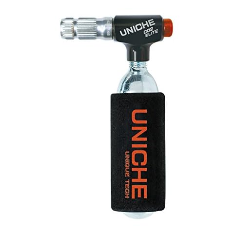 UNICHE Elite CO2 Inflator (W/O CO2 Cartridge) for Bikes - Black Cover