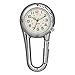 NICERIO Clip-on Montre Sac Montre léger et Durable Montre de Poche Montre pour Les infirmières mousquetons médecins Alpinisme Escalade