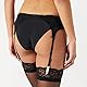 Sylvie Flirty Lingerie Damen Strumpfhalter Antonia Schwarz, XS