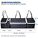 Backseat Car Organizer, Free up Backseat Storage to Keep Car Neat and Organized by Using Trunk Storage Organizer with Large Capacity, Durable and Sturdy Material to Hold the Clutter.