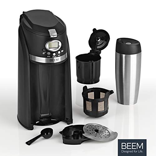 BEEM Macchina da caffè monofiltro GRIND & BREW 2