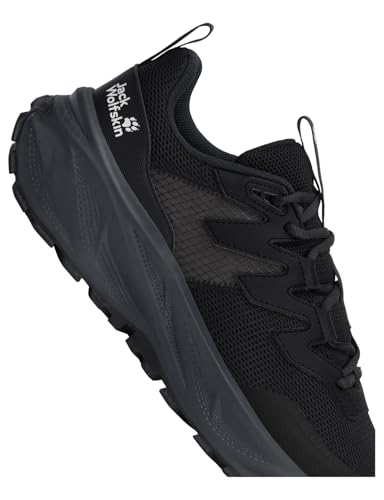 Jack Wolfskin Herren PS Trail Low M Traillaufschuh, Black, 39.5 EU – Ansicht 5