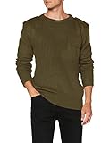 Brandit BW-Pullover - Rundhals, Oliv, Gr.- 5XL/64